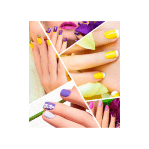 Francesa + Swarovski (10 uñas)